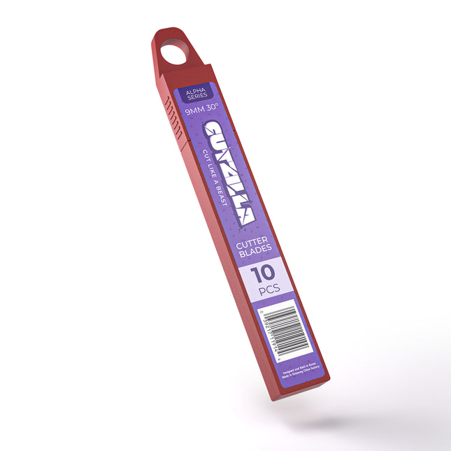 CUTZILLA 9mm 30° Snap off blades - Silver